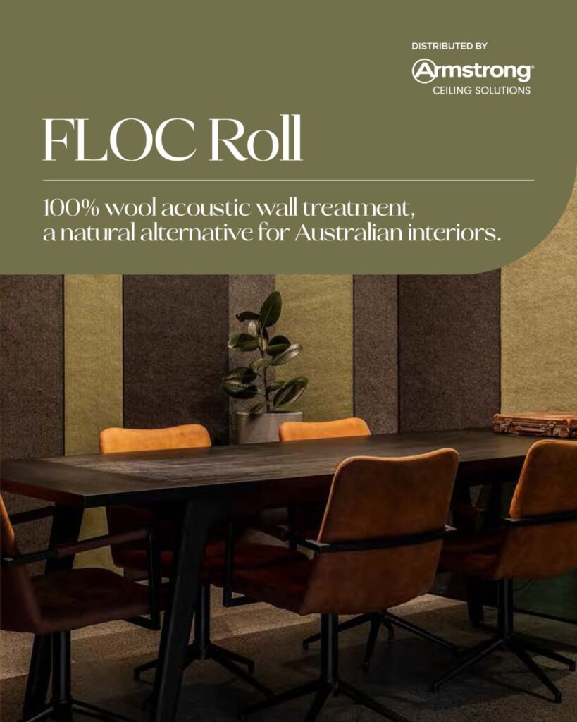 Floc Roll Distributed by Armstrong Ceiling Solutions